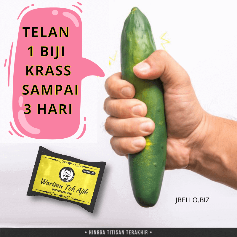 TELAN 1 BIJI KRASS SAMPAI 3 HARI WTA