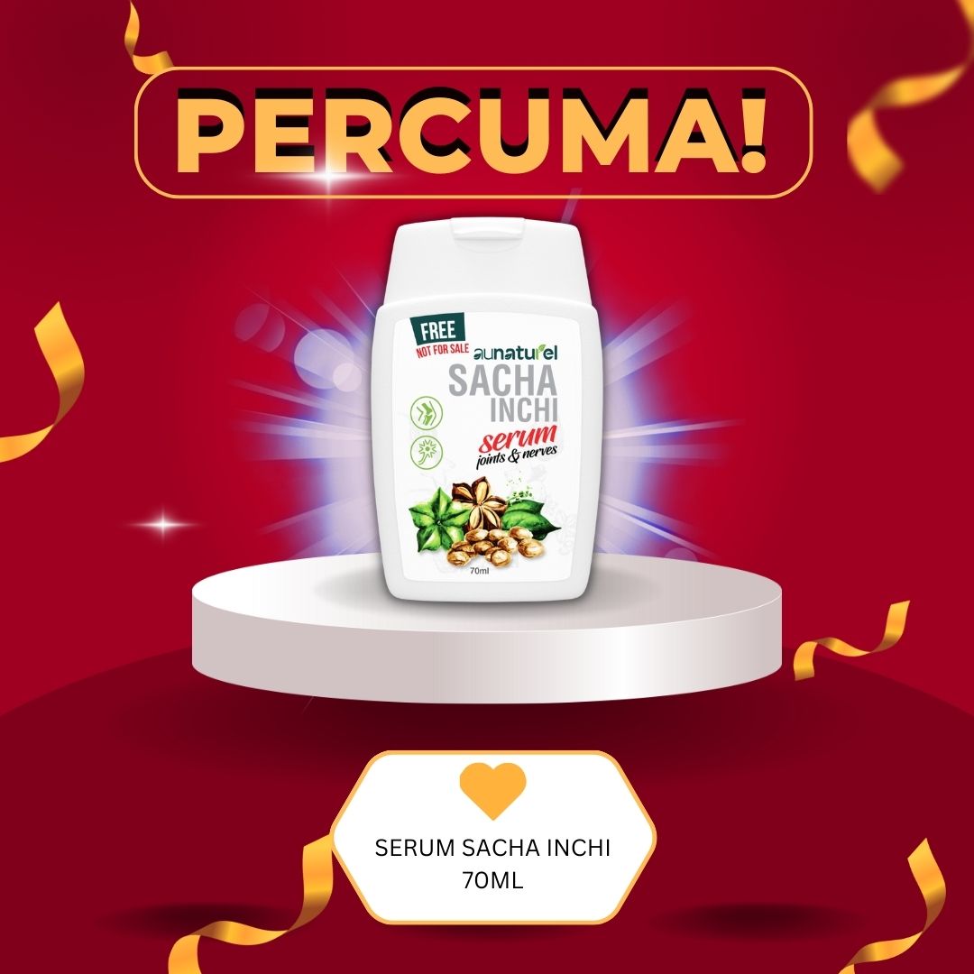 Free gift serum sacha inchi aunaturel 70ml