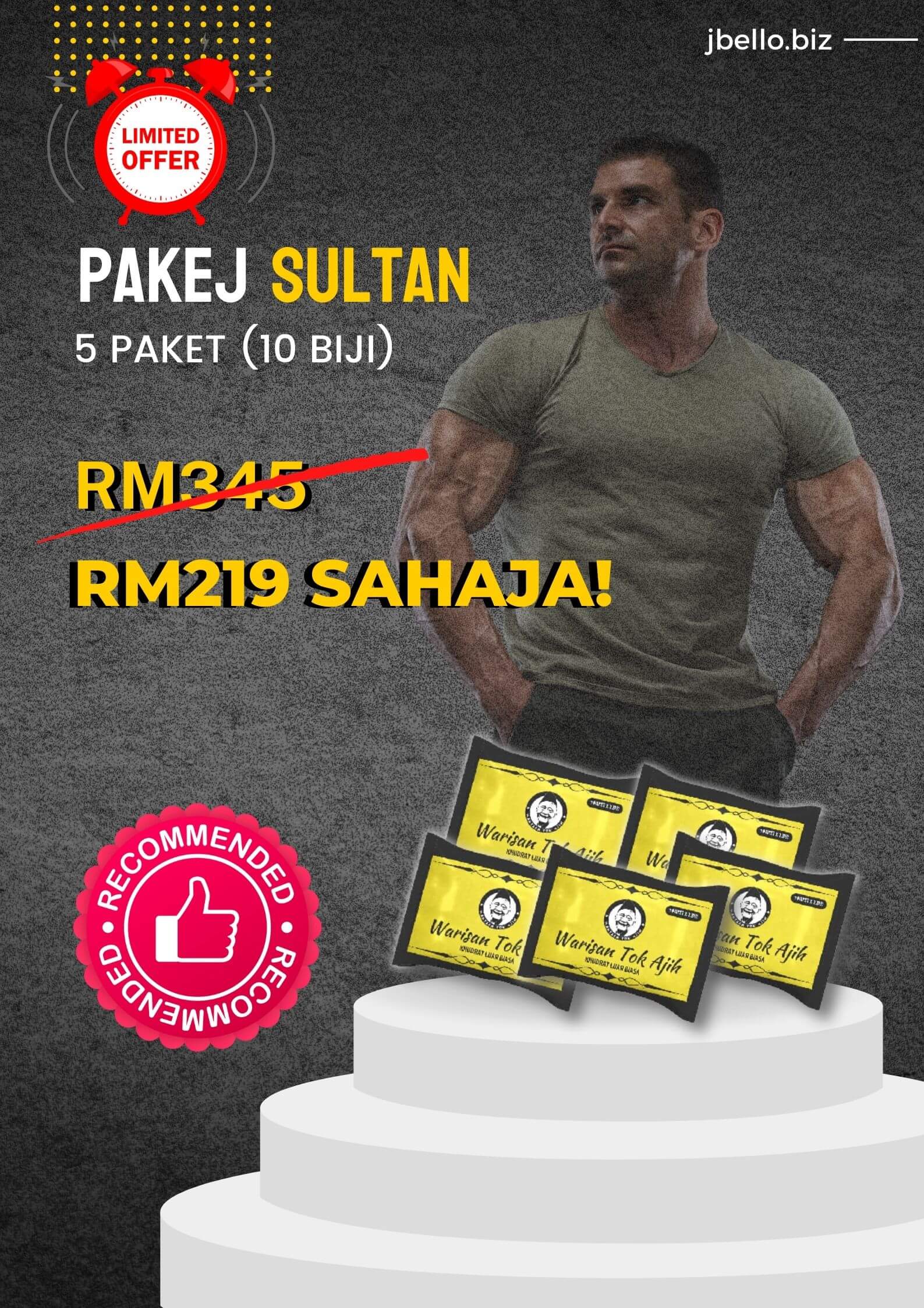 Promosi warisan tok ajih pakej sultan Promosi warisan tok ajih pakej sultan