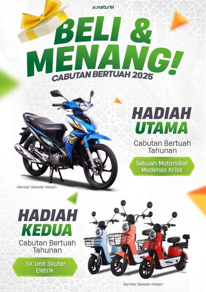Cabutan bertuah aunaturel 2025