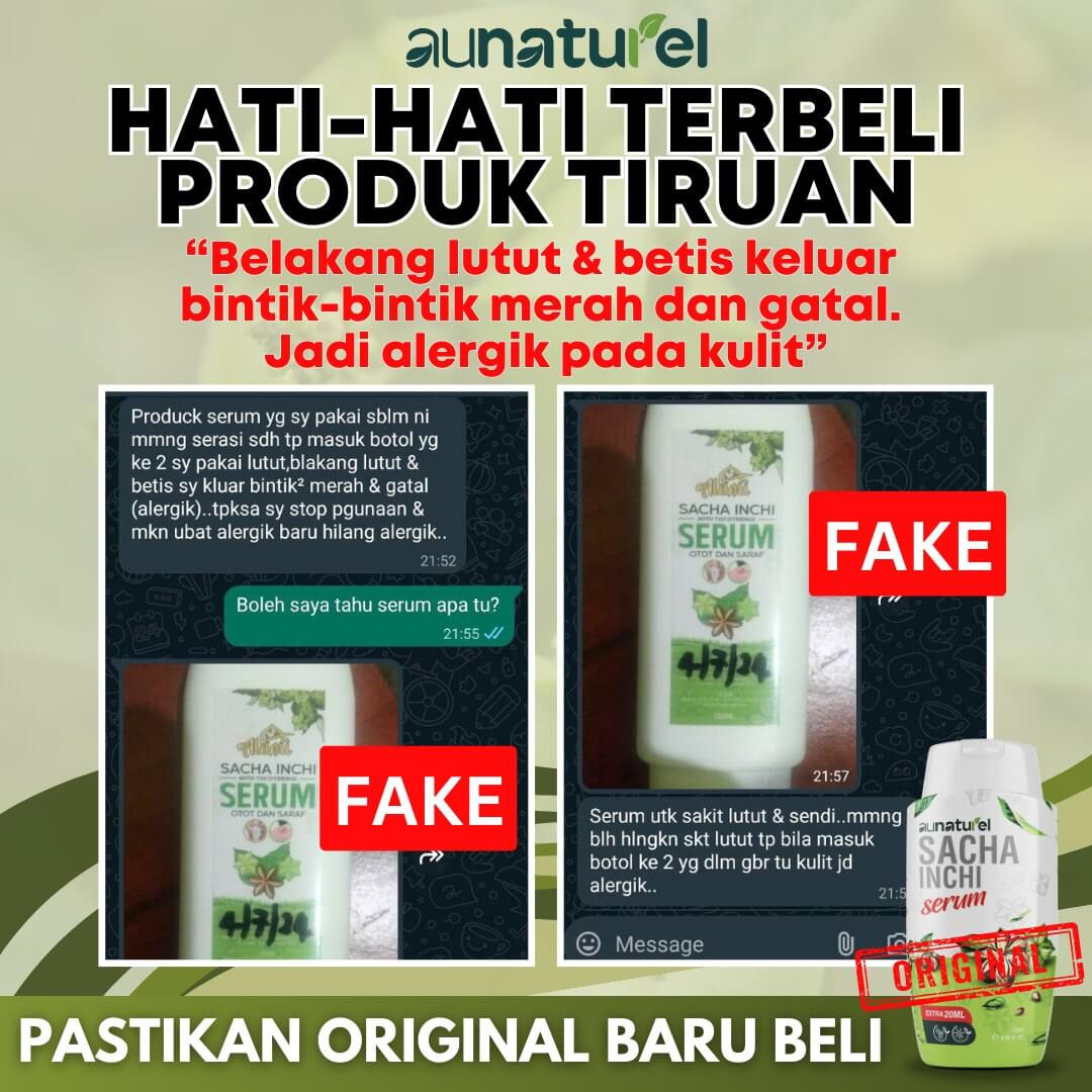 serum saunaturel fake bikin alergik