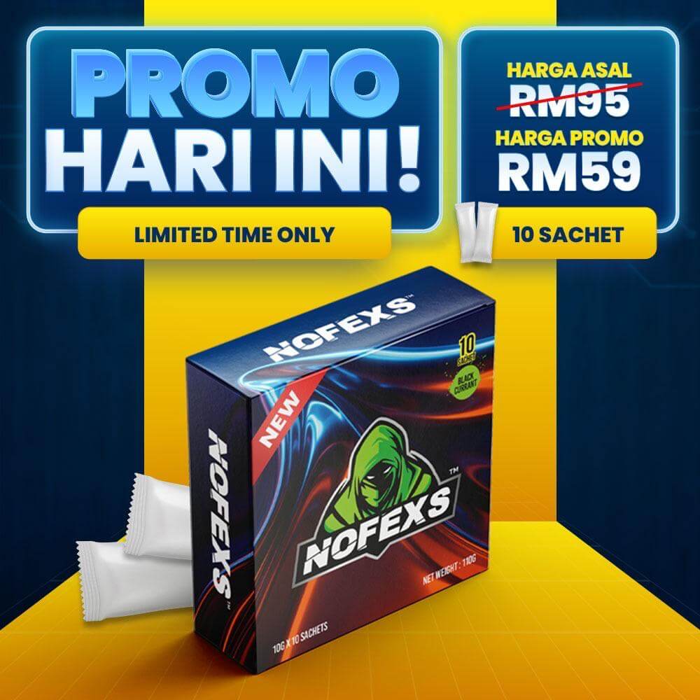 Harga promosi nofexs 1 kotak